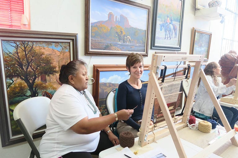 Navajo Weaving Techniques WeekLong Class in Gallup