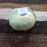 Pendenza Mercerized and Gassed Eqyptian Cotton, Clearance, 40% Off - Green Cream Mix