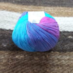 Pendenza Mercerized and Gassed Eqyptian Cotton, Clearance, 40% Off - Blue Violet Mix