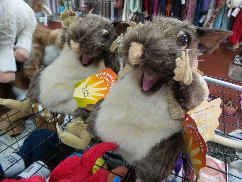 Folkmanis Pack Rat Hand Puppet for sale online 