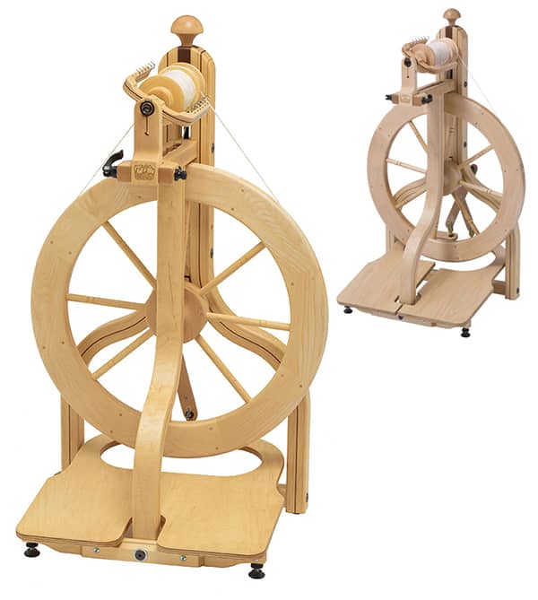 Schacht Matchless Single Treadle Spinning Wheel