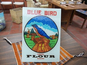 Bluebird Cutting Board