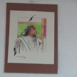 Original Art by Douglas Yazzie - Shawnee Chief