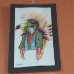 Original Art by Douglas Yazzie - Cheyenne Dancer