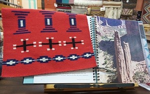 How to Weave a Navajo Rug Interior