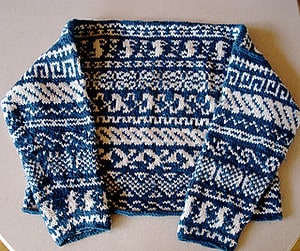 Ski Sweater in Color Patterns