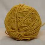 Nellie Joe's Never-Fail Edging and Side Cord - Golden Yellow 12, #1  2 Ply Medium