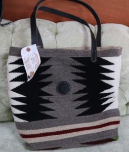 Handwoven Navajo Tote by Jennie Peterson