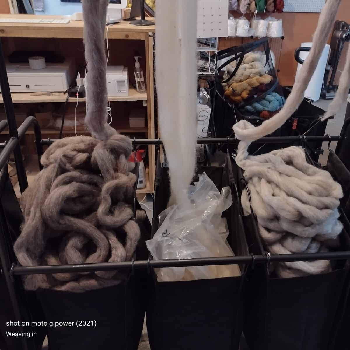 Wool Rovings - Weaving in Beauty Mercantile
