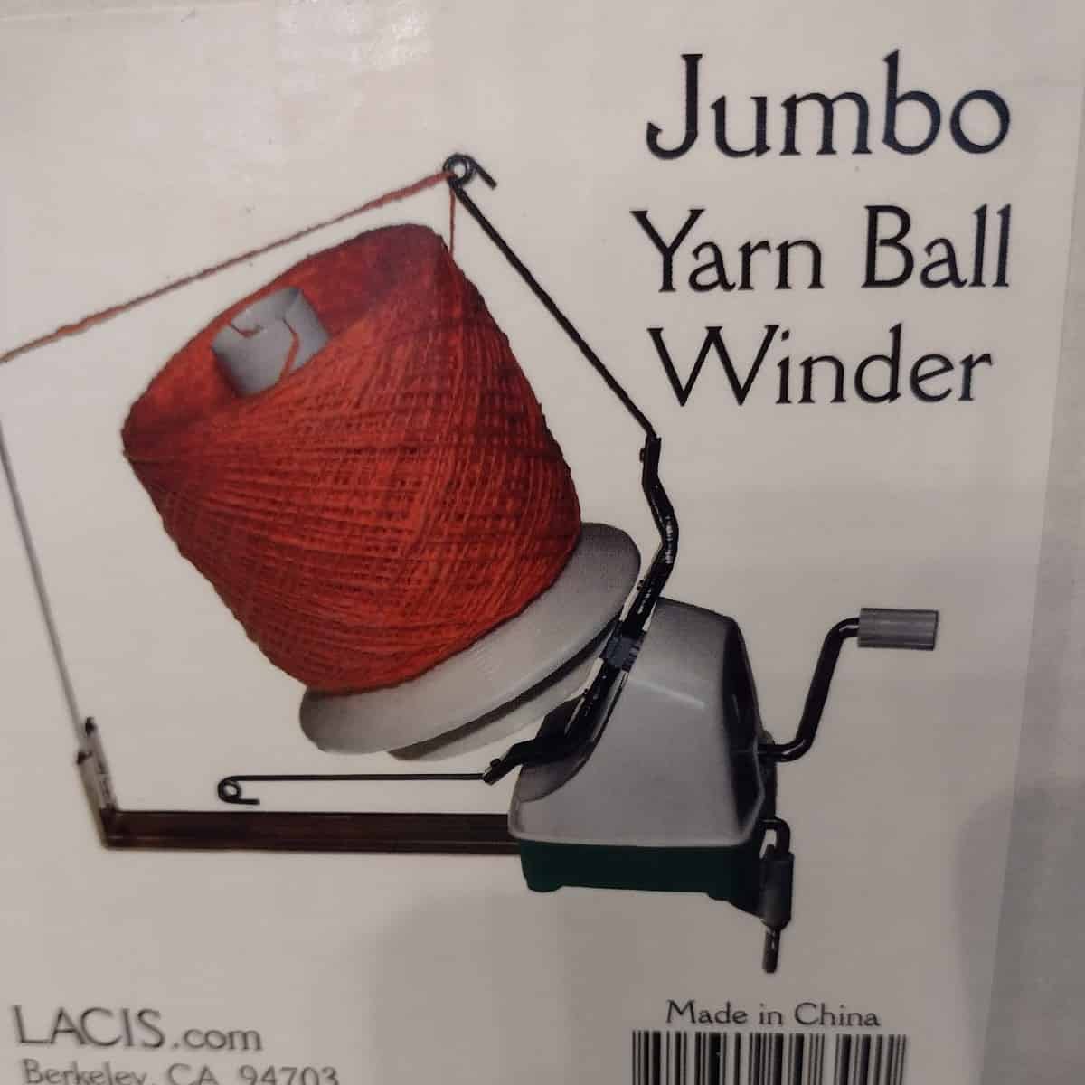 Jumbo Yarn Ball Winder (Lacis)