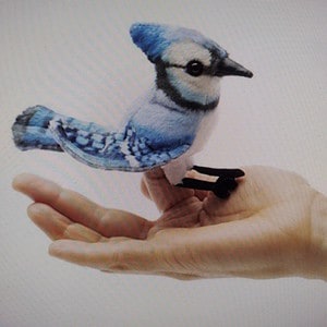 Folkmanis Puppets - Mini Blue Jay