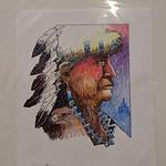 Original Art by Douglas Yazzie - Pawnee Indian
