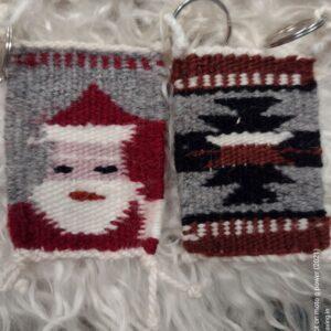 holiday onament LM santa rug design