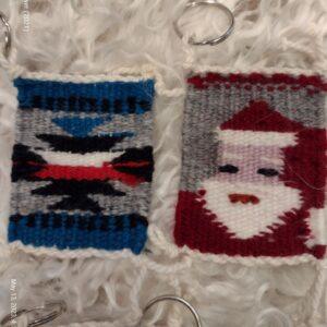 holiday ornament LM rug design santa
