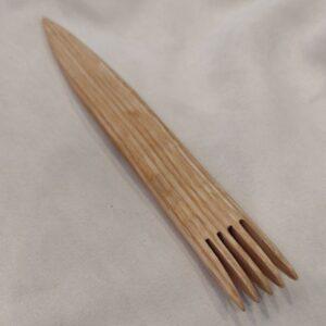 Weaving Combs - Artie Aragon, Finishing, 8", 1", .25, 0.5, Oak