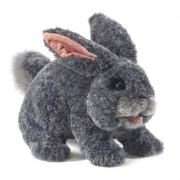 Folkmanis Puppets - Gray Bunny Rabbit