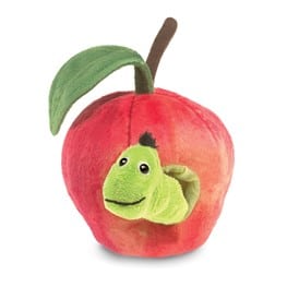 Folkmanis Puppets - Worm in Apple