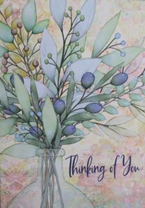 Thinking of You- With Plants