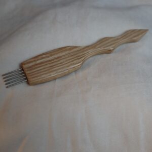 Weaving Combs - Robertson Tsosie, Finishing, 6 3/4", 1 1/4", .25, 0.6, Oak