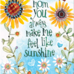 Leanin' Tree Assorted Cards - Mom You Always Make Me Feel Like Sunshine, Mother's Day