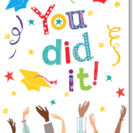 Leanin' Tree Assorted Cards - You Did It !, Graduation