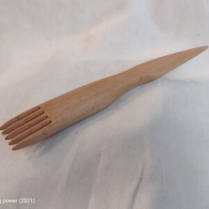 Weaving Combs - Artie Aragon, Finishing, 7 1/4", 1", 1/4", 0.6, European Beech