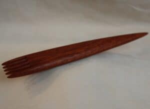 Weaving Combs - Artie Aragon, Finishing, 7", 1", .25, 0.7, Blood Wood