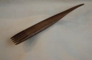 Weaving Combs - Artie Aragon, Finishing, 7", 1", .25, 0.4, Walnut