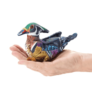 Folkmanis Puppets - Mini Wood Duck