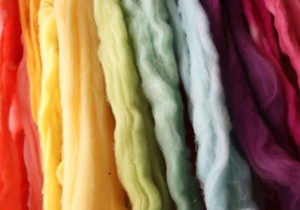 Assorted Color 5 oz roving bags