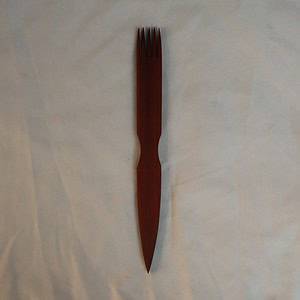 Weaving Combs - Lyle Harvey, Finishing, 8 1/2", .75, .25, 0.6, Padauk