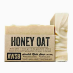 A Wild Soap Bar Natural Soaps and Shampoo - Bar Soap - Honey Oat - Fragrance Free