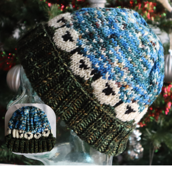 Hand Knitted Sheep Beanies - Kat Coventry - - Image 3