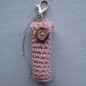 Handmade Crocheted Lip Balm Holder