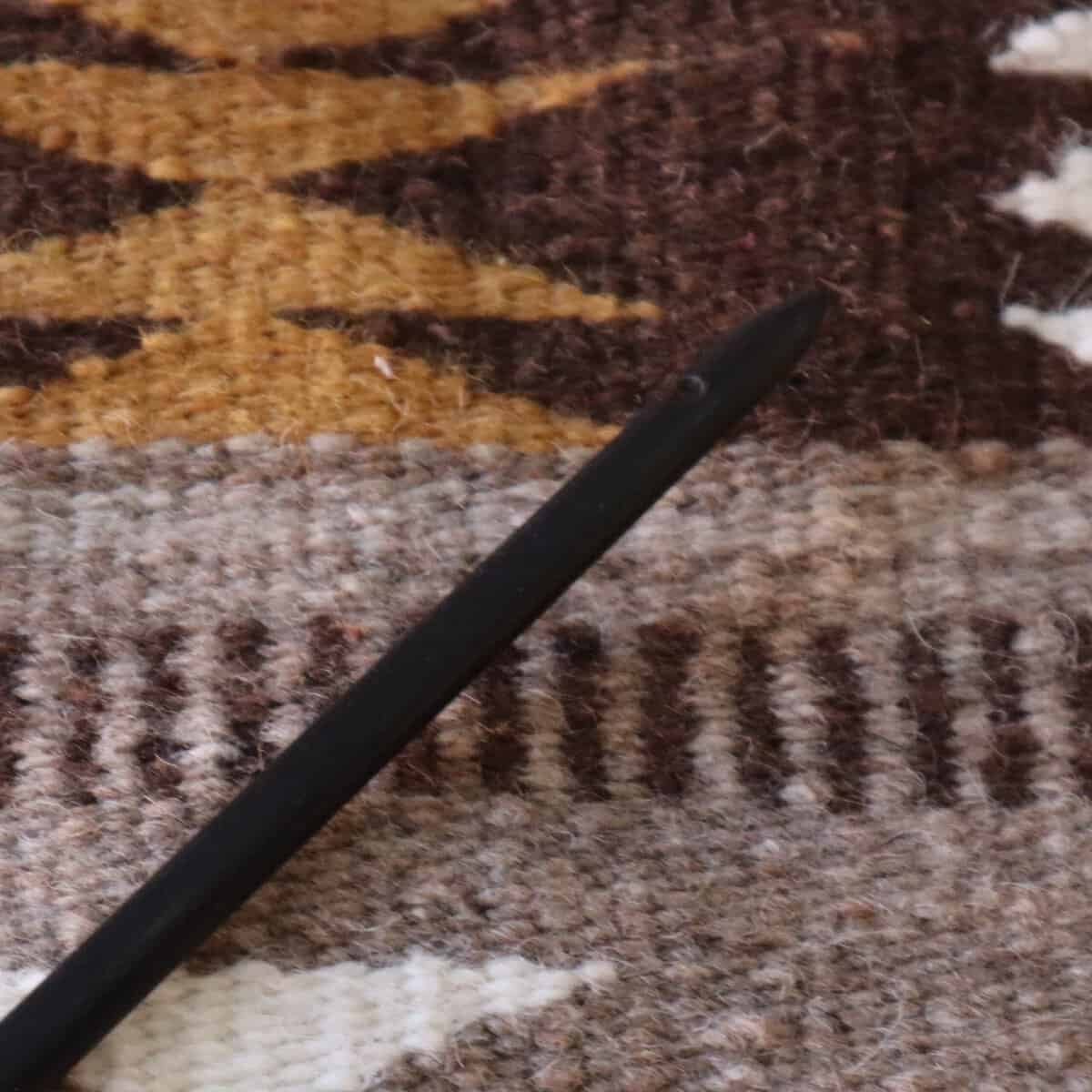IMG_2766 Shuttle Hooks & Needle Nose Shuttles - Hook, 15, .25, Alex Begay, Ebony Wood