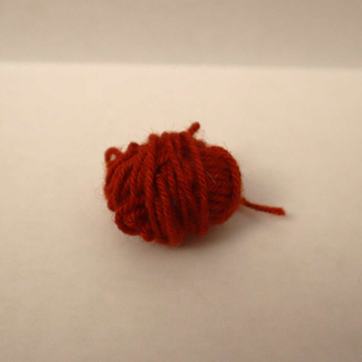 burntoranget Nellie Joe's Never-Fail Edging Cord - Burnt Orange, Thin, 3-Ply