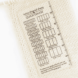 Quick Gauge Ruler - Twice Sheared Sheep