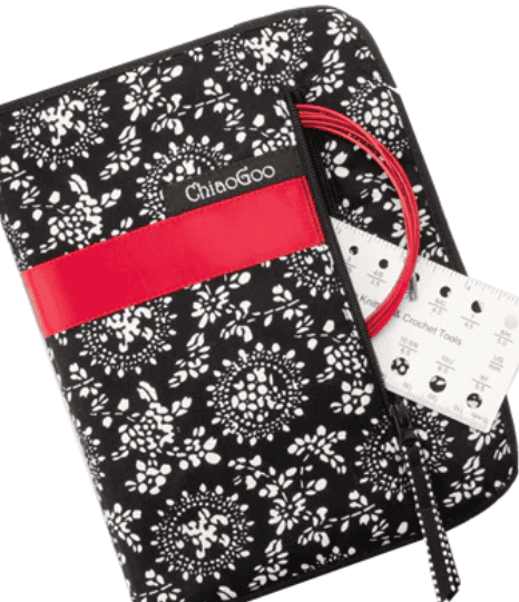 ChiaoGoo - 5" TWIST Interchangeable Needle Set Red Lace Small US 2-8 (2.75mm-5.00mm)