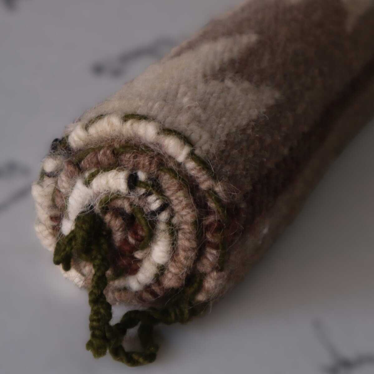 Chinle Handspun Handdyed Natural Color Navajo Rug - Beverly Ellen - Image 6