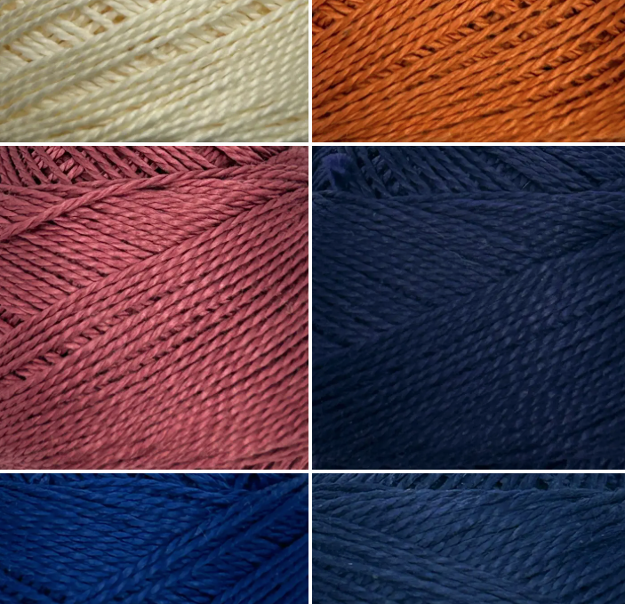 OTF Threads - #8 Pearl Cotton - 100% Egyptian Cotton