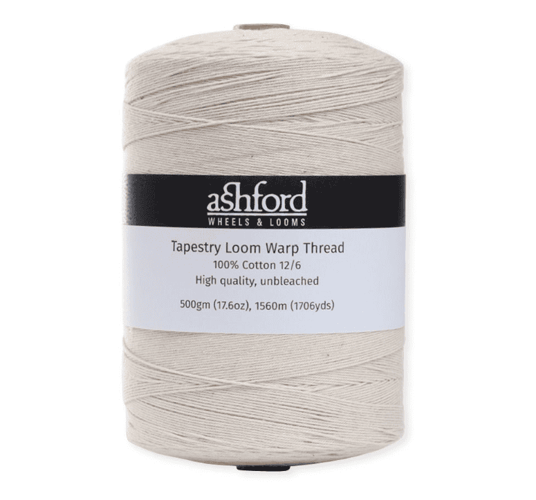 Tapestry Loom Warping Thread 100% cotton - 500gm cones