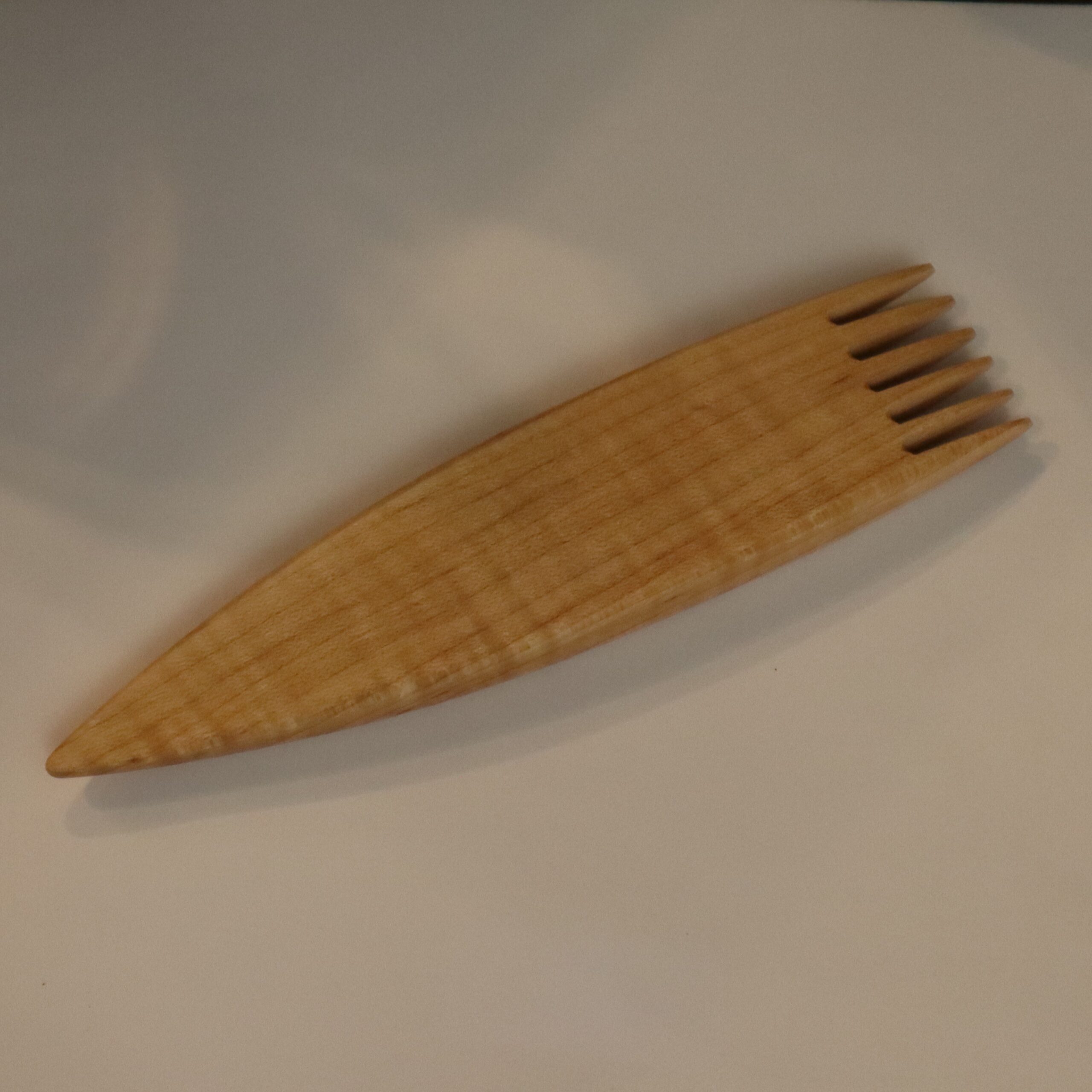 IMG_2747 Navajo Weaving Combs - Alex Begay, General Weaving, Maple, 6.5", 1", 0.25”, 1.2oz