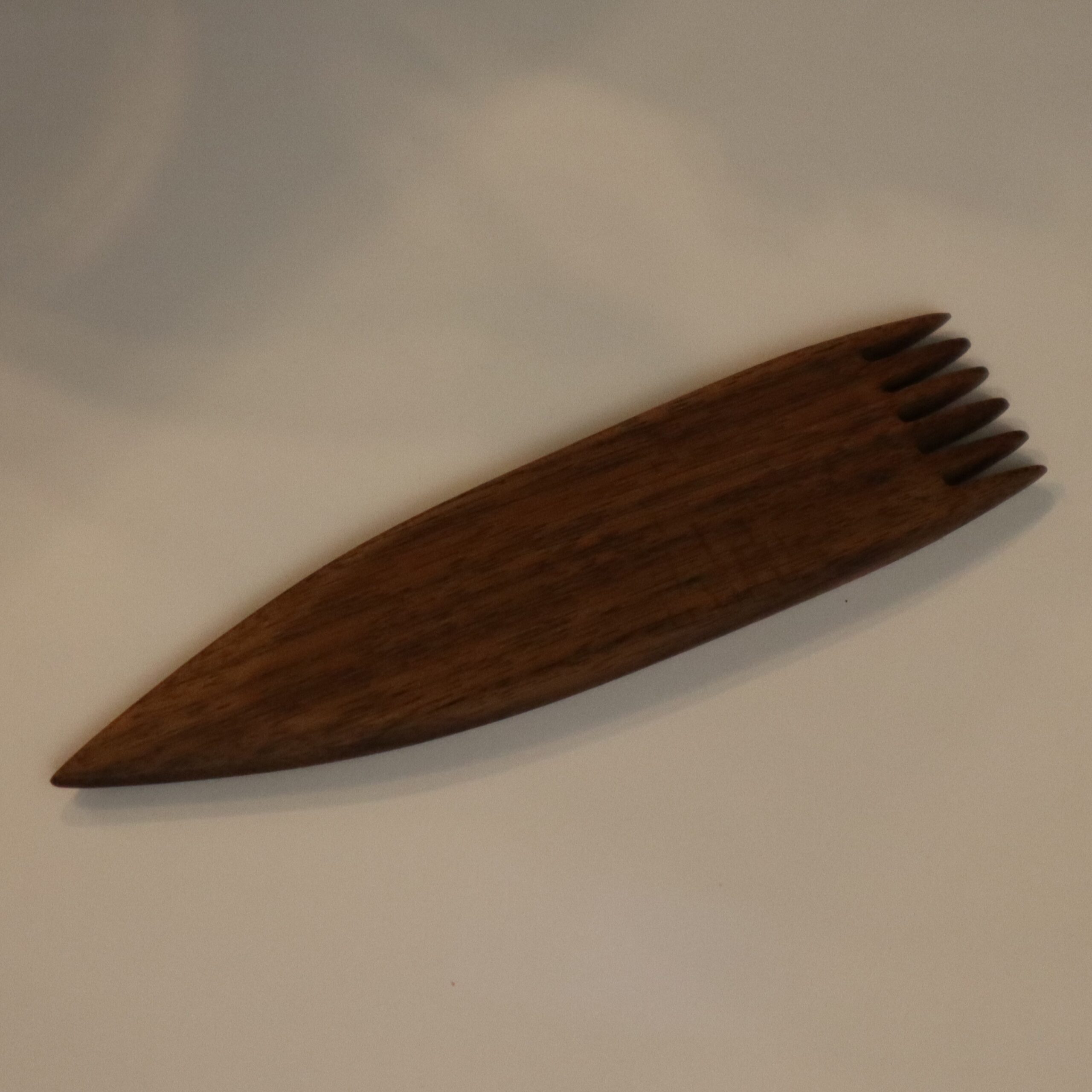 IMG_2750 Navajo Weaving Combs - Alex Begay, General Weaving, Walnut, 5.5", 1.25", 0.25”, 0.5oz