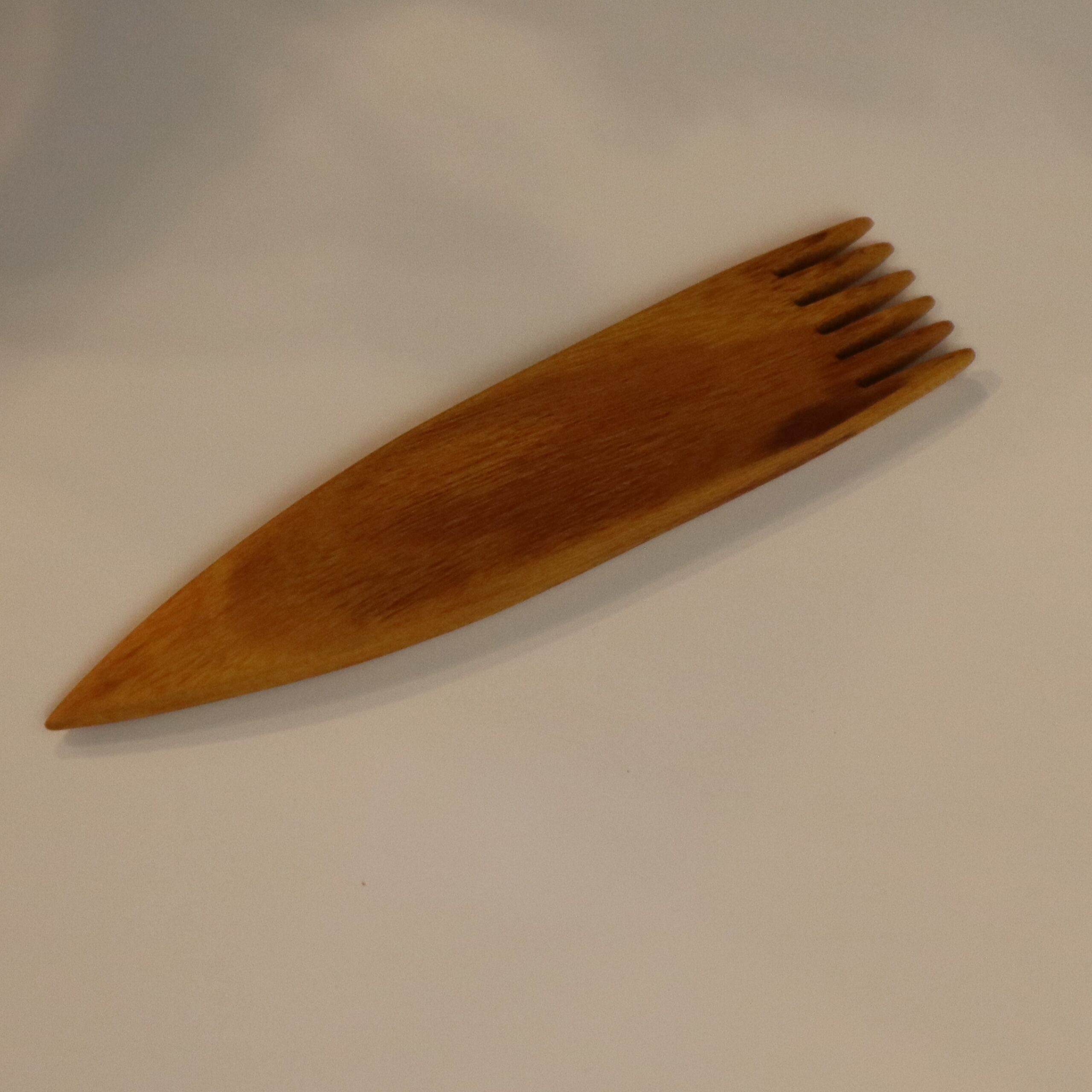 IMG_2751 Navajo Weaving Combs - Alex Begay, Finishing, Osage Orange, 5", 1", 0.25”, 4.5oz