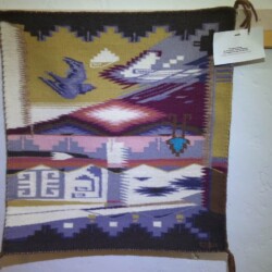 Navajo Weaving (Rugs) Floating Utility by Marlowe Katoney