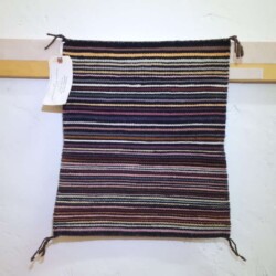 Navajo Weaving (Rug) Spider Rock Stripe Rug by Alyssa Malone