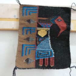 Navajo Weaving (Rug) Pictorial by Lula Brown
