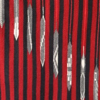 Lena Tahe Prayer Feather Rug Detail