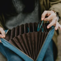 Maker's Circular Needlecase by della Q