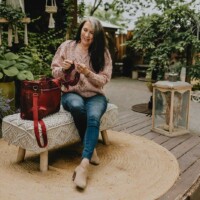 della Q Maker's Mesh Tote